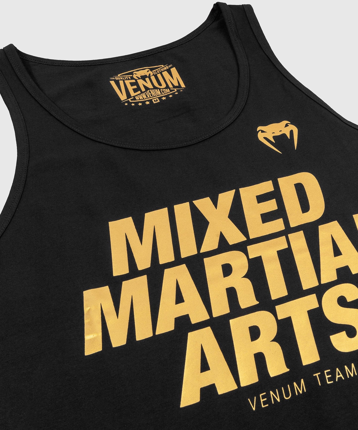 Venum MMA VT Tank Top - Black/Gold